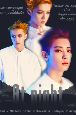 ปกนิยาย At Night | (exo) Lumin Hunbaek Chankai