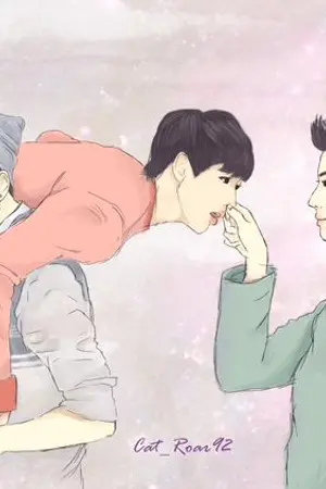 ปกนิยาย SENIOR & JUNIOR [ MARKBAM & JACKBAM ]