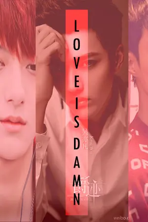 ปกนิยาย LOVE IS DAMN