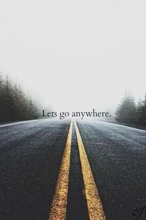 ปกนิยาย LET'S GO ANYWHERE  [MARKJIN]