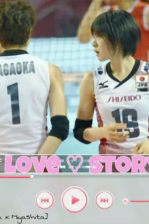 ปกนิยาย Love <3 Story [Nagaoka x Miyashita]