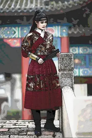 ปกนิยาย ฮ่องเต้​หญิง(yuri)​