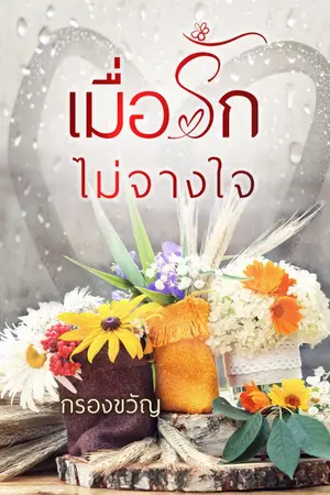 ปกนิยาย เมื่อรักไม่จางใจ