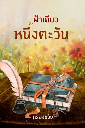 ปกนิยาย ฟ้าเดียวหนึ่งตะวัน