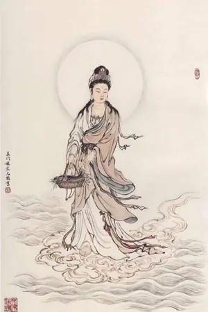 ปกนิยาย ตำนานฤทธานุภาพพระโพธิสัตว์กวนอิม