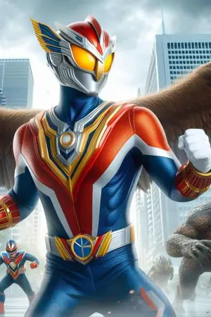 ปกนิยาย ยอดมนุษย์วิหค การุด้าแมน