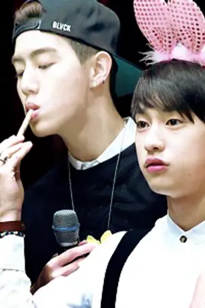 ปกนิยาย MARKNIOR/ freshy!!!รุ่นน้องคนนี้เด็กพี่นะครับ (Ft.got7)