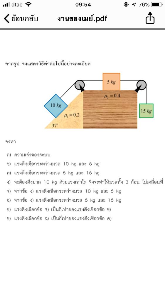 ช วยด วยค ะ แก ป ญหาโจทย ฟ ส กส ไม ได Dek D Com