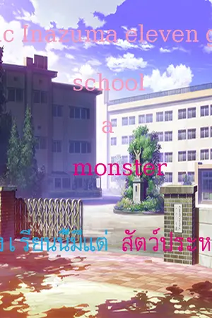 ปกนิยาย { fic Inazuma eleven go} school a monster โรงเรียนนี้มีแต่สัตว์ประหลาด