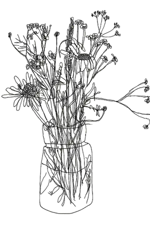 ปกนิยาย La fluer; yaoi fiction