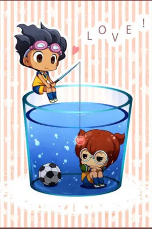 ปกนิยาย [Fic inazuma eleven go] รักใสๆ ของนายแว่น ฮามาโนะ X ฮายามิ(จบแล้ว)