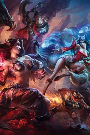 ปกนิยาย League of legends If they are in my stories