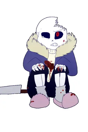 ปกนิยาย [Undertale AU]รักของพวกเราเป็นฆาตกรสายเคะ(?)
