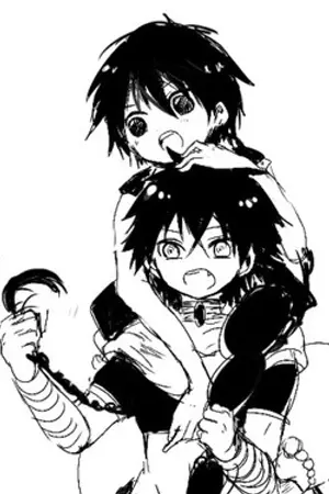 ปกนิยาย [ Fic Magi ] Love You. วุ่นวายนักก็มาให้รักซะดีๆ {Judal x Aladdin}