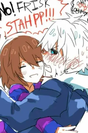 ปกนิยาย {Fic Undertale} Halftale เมื่อความรักเกิดขึ้นกับต่างเผ่า (sans x frisk)