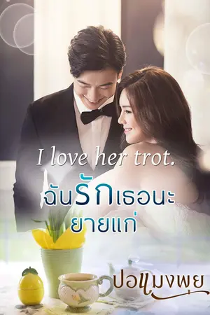 ปกนิยาย ฉันรักเธอนะยายแก่