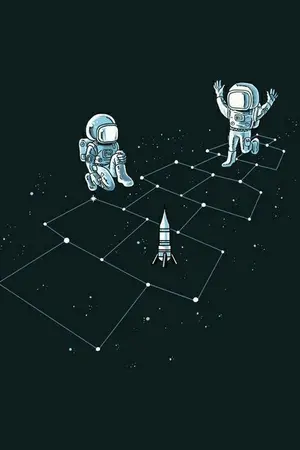 ปกนิยาย The Deep Space