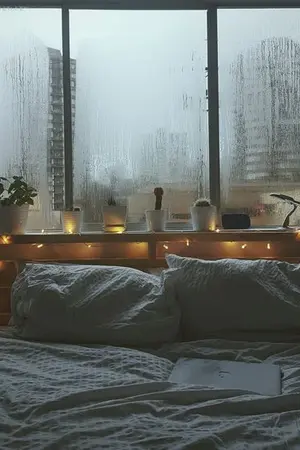 ปกนิยาย When it rains, I fall in love ☂ chanbaek