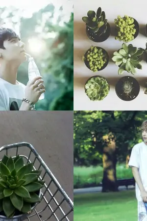 ปกนิยาย Tae's garden ♡ (fic vkook)