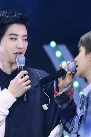 ปกนิยาย #น้องนางฟ้าชบ [CHANBAEK]