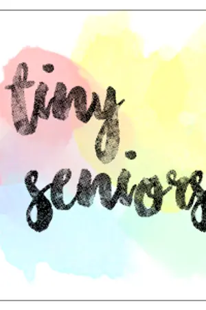 ปกนิยาย ✎ Tiny Seniors ϟ  작은 선배님 。「 BJIN 」
