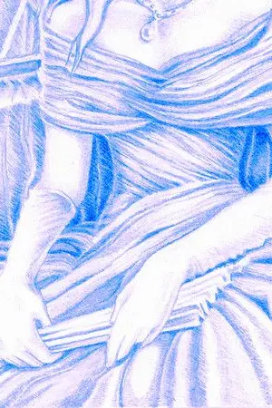 ปกนิยาย เจ้าสาวสีน้ำเงิน