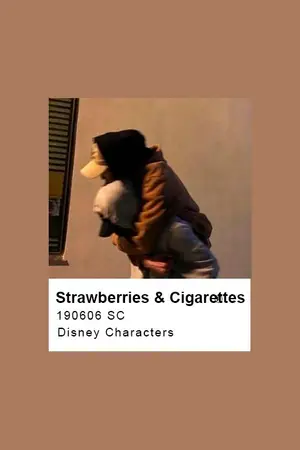 ปกนิยาย Strawberries & Cigarettes #โอลาฟจาร์ฟา