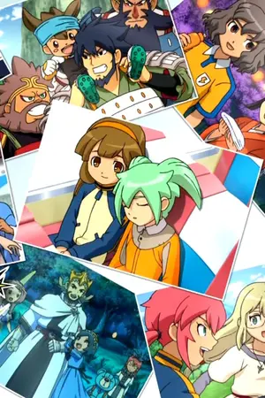 ปกนิยาย inazuma eleven go (แนะนำตัวละคร)