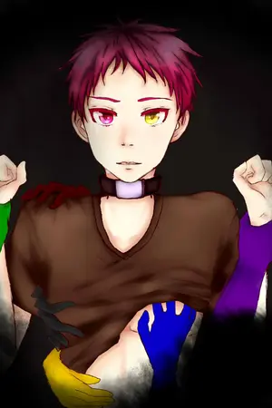 ปกนิยาย [Knb]-AU Fiction(Omegavers)-[ 雨と赤い花 ]  All x Akashi