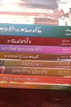 ปกนิยาย ขายนิยายวาย+ฟิคชั่น+แจ่มใสมากกว่ารักมือสอง