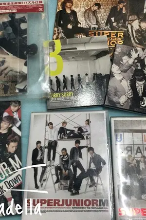 ปกนิยาย ขายอัลบั้มของ SUPER JUNIR มือ2 สภาพดี