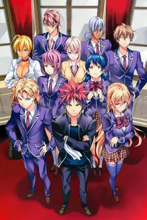 ปกนิยาย 『 Shokugeki no Soma 』 緋色のスレッ | รับสมัครตัวละคร |