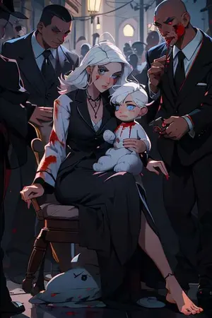 ปกนิยาย แม่มดคนนี้ถูกหิ้วมาให้เป็นลูกมาเฟีย