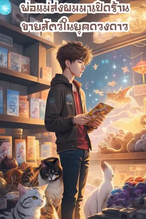 ปกนิยาย พ่อแม่ส่งผมมาเปิดร้านขายสัตในยุคดวงดาว