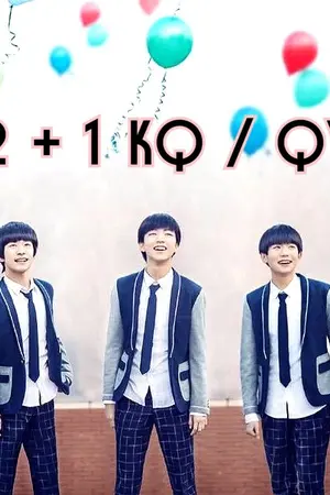 ปกนิยาย TFBOYS 2+1 KaiQian / QianYuan  คนสองผีหนึ่ง