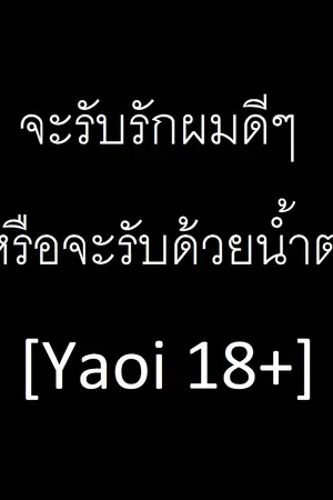 ปกนิยาย จะรับรักผมดีๆหรือจะรับด้วยน้ำตา [Yaoi 18+]