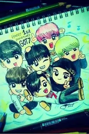 ปกนิยาย {GOT7}เผ่าพันธุ์อสูร[markbam ft.bnior jankjae yugyeom]