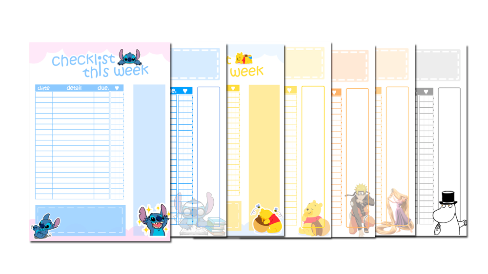 【แจก】รอบ3 ไฟล์ ZIP ตารางอ่าน นส. checklist by PDPB ヾ(≧≦)ノ | Dek-D.com