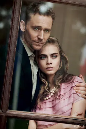 ปกนิยาย ขยันร้าย ขยันรัก (Hiddleston x Delevinge)