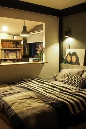 ปกนิยาย across the room รักนี้อยู่ห้องตรงข้าม