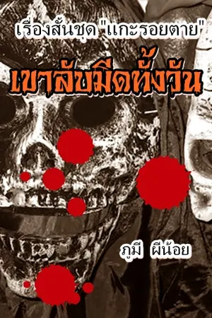 ปกนิยาย เขาลับมีดทั้งวัน