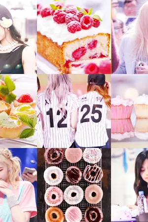 ปกนิยาย ` TWICE || Dessert デザート ♡ || Tzuyu × Sana