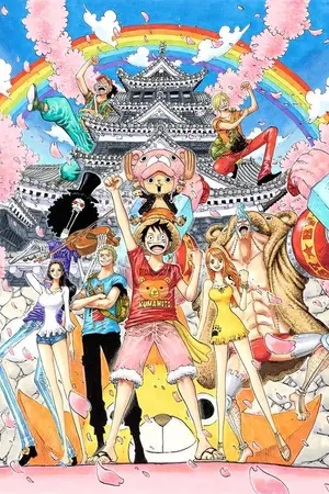 ปกนิยาย ข้ามเวลากับโลก one piece(yuri)