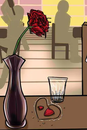 ปกนิยาย ความหวัง"สีขาว" น้ำตา"สีดำ"