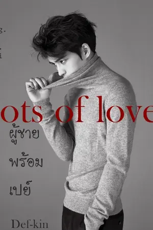 ปกนิยาย lots of love ผู้ชายพร้อมเปย์