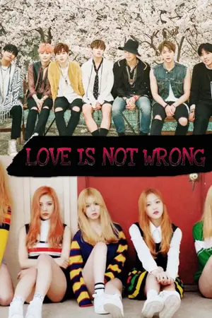 ปกนิยาย [BTS x REDVELVET]LOVE IS NOT WRONG รักไม่ผิด #ฟิคสงครามรัก