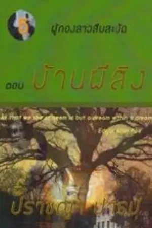 ปกนิยาย ผู้กองสาวสืบสะบัด : บ้านผีสิง