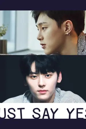 ปกนิยาย [END] JUST SAY YES!  || พี่ครับ...รับรักผมสิ {Marine Books}