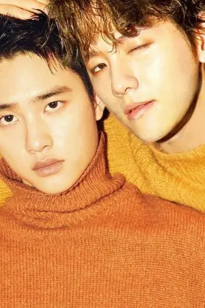 ปกนิยาย I love you because.. (Baekdo)