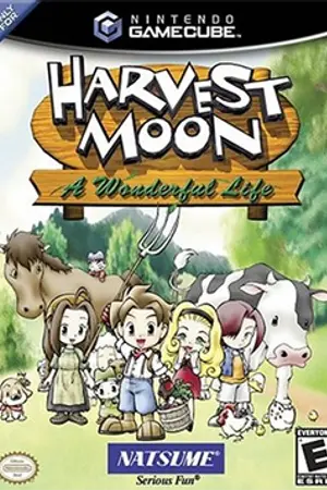 ปกนิยาย คู่มือ harvest moon a wonderful life